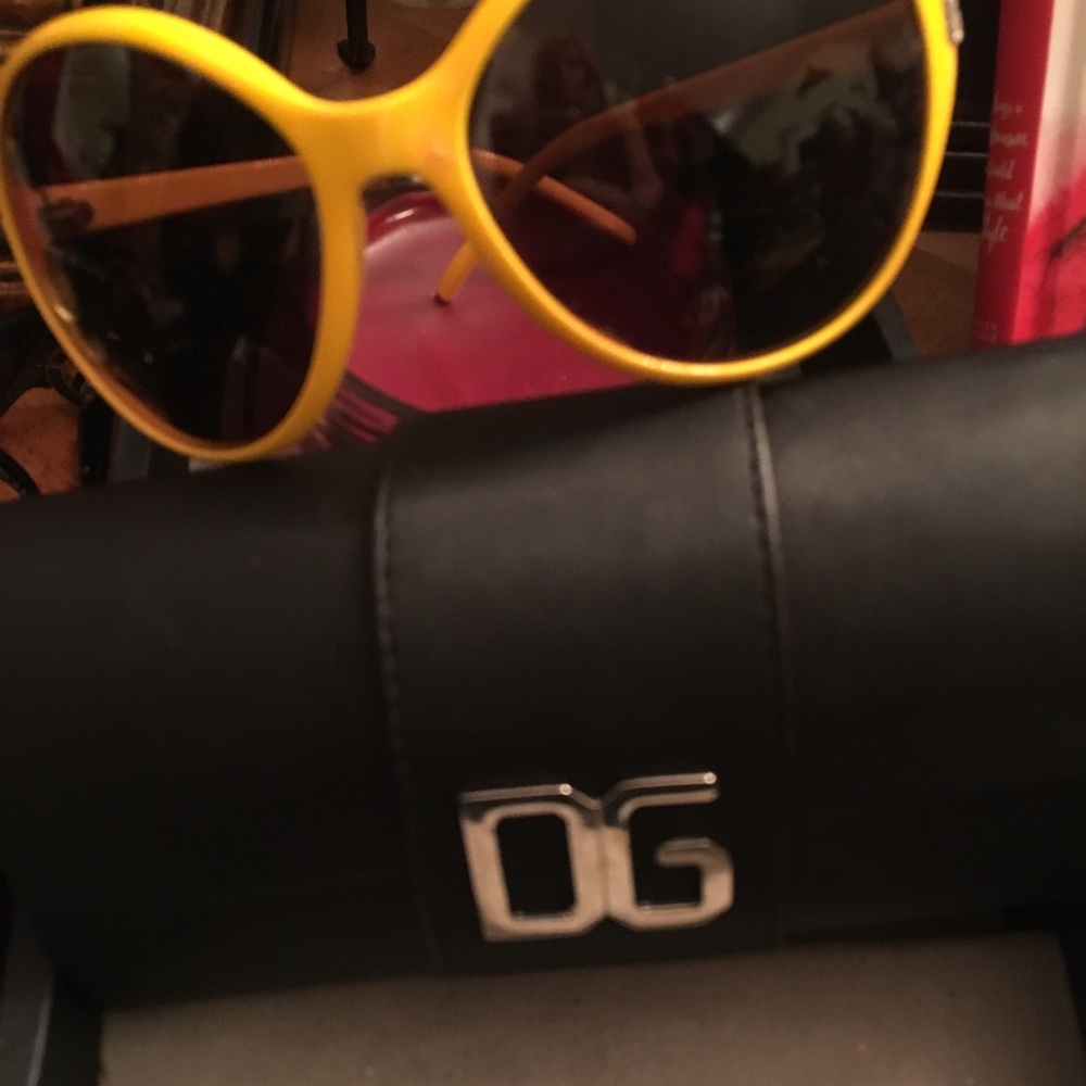 Sunshine Yellow Dolce &Gabanna Sunglasses